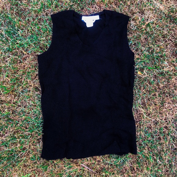 Vintage Max Mara knit tank top - Picture 1 of 5